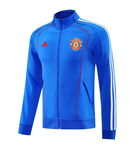 2025-2026 Manchester United Blue Thailand Soccer Jacket-LH