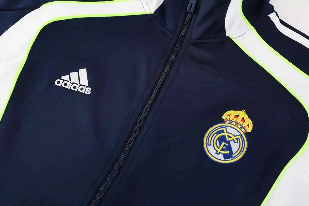 2025-2026 Real Madrid Royal Blue Thailand Soccer Jacket Uniform-LH