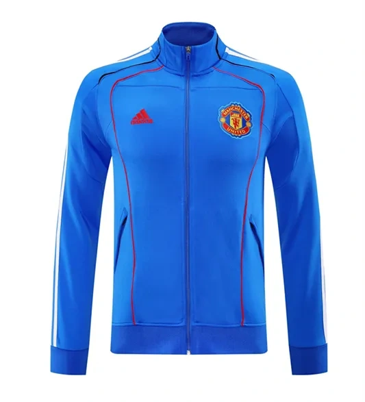 2025-2026 Manchester United Blue Thailand Soccer Jacket-LH