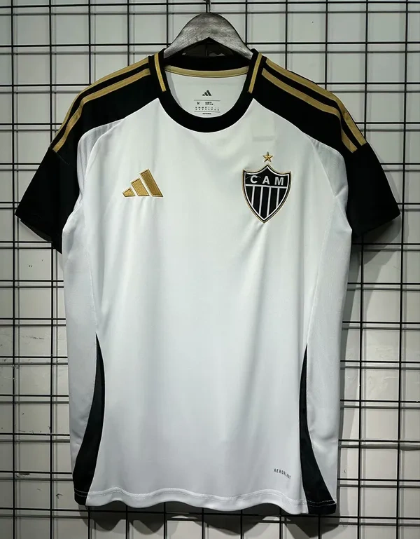 (S-4XL) 2025-2026 Atlético Mineiro Away White Thailand Soccer Jersey AAA-GB