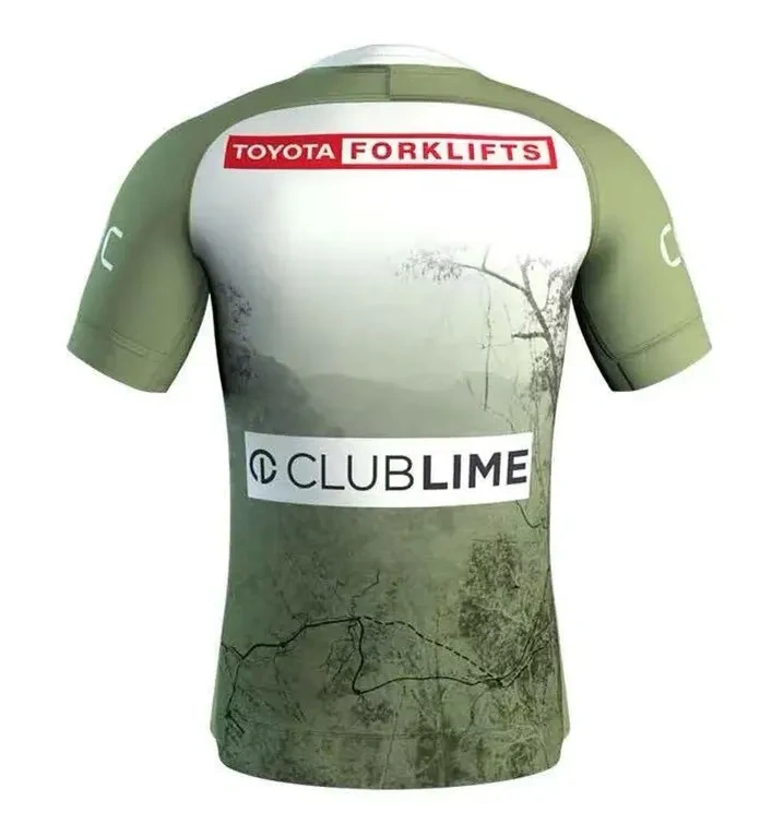 2025 Nine Oakland Raiders Green&White Rugby Shirt