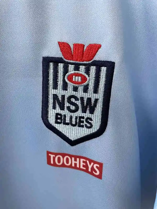 2025 NSW Blues Light Blue Thailand Rugby Jersey