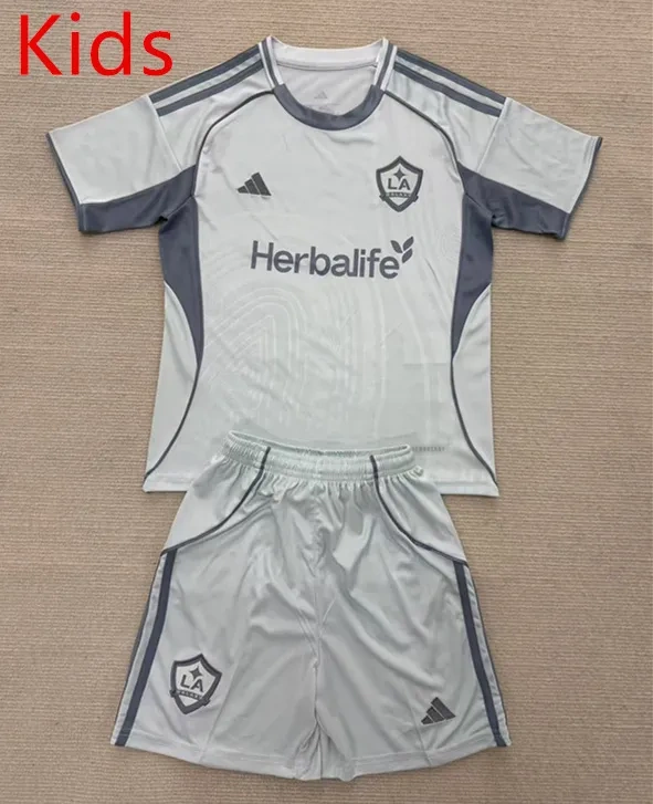 2025-2026 Los Angeles Galaxy Goalkeeper Grey Kids/Youth Soccer Uniform-AY