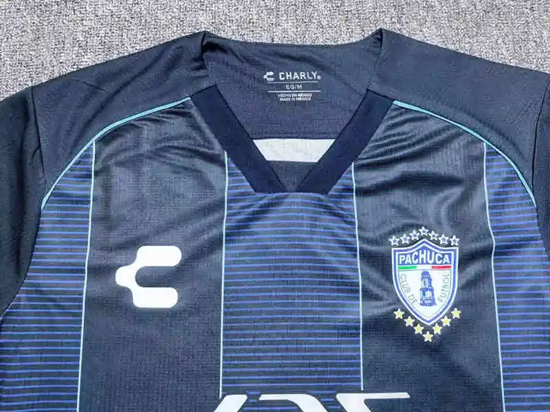 (S-3XL) 2025-2026 CF Pachuca Away Blue Thailand Soccer Jersey AAA-4442
