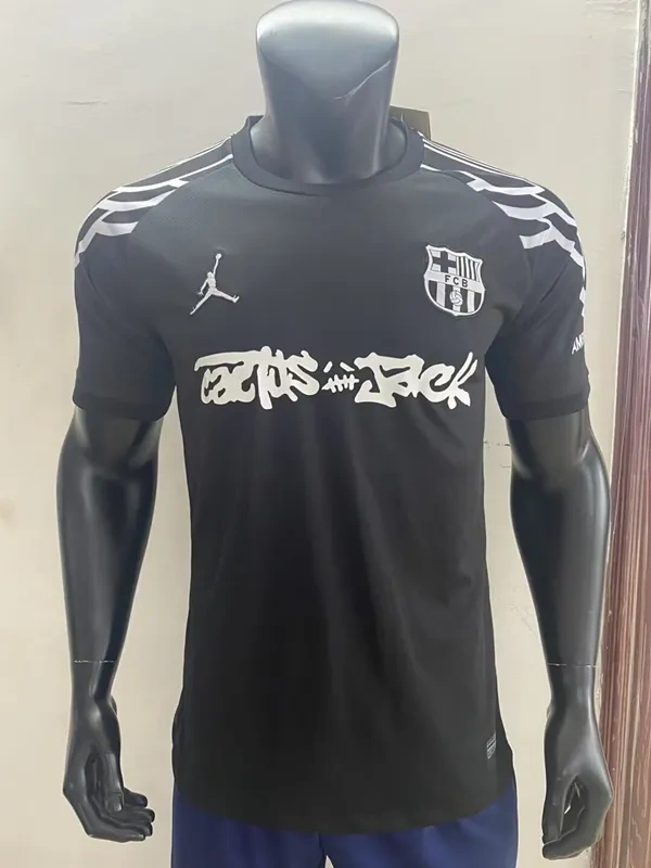2025-2026 Barcelona Black Thailand Soccer Jersey AAA-0594