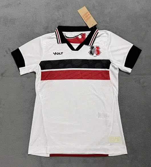 2025-2026 Santa Cruz FC Away White Women Thailand Soccer Jersey AAA-4506