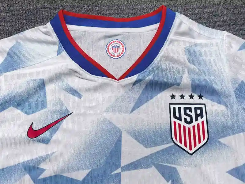 (S-3XL) Player Version 2025-2026 USA Home White Thailand Soccer Jersey AAA-4442