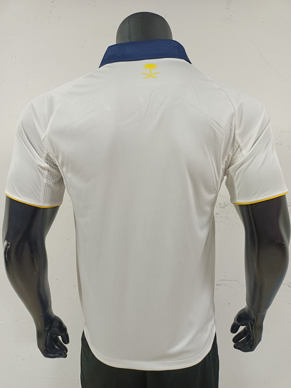 Player Version 2025-2026 Al-Nassr FC Away White Thailand Soccer Jersey AAA-0871