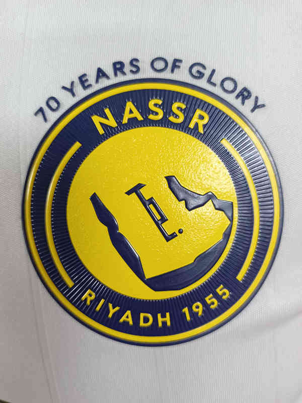Player Version 2025-2026 Al-Nassr FC Away White Thailand Soccer Jersey AAA-0871
