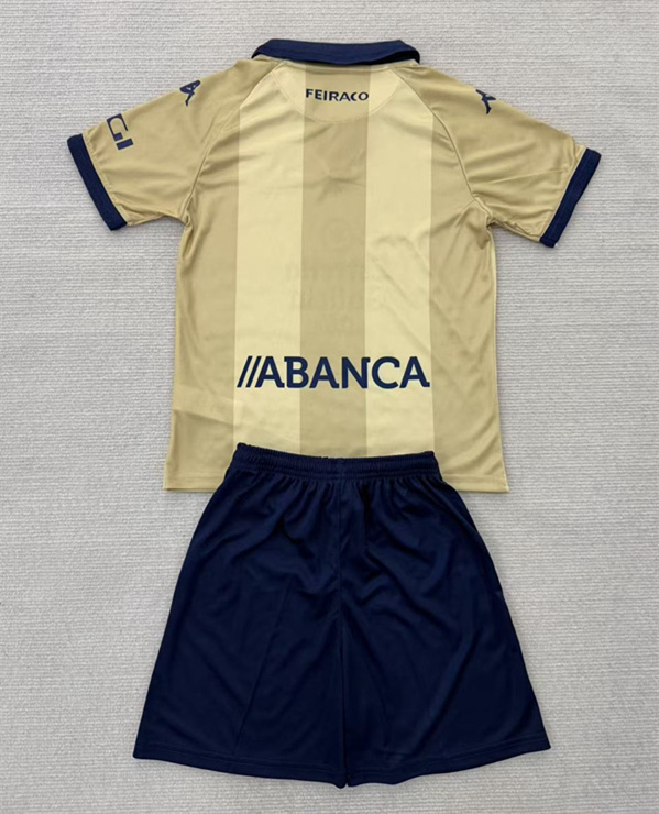 2025-2026 Commemorative Version Deportivo La Coruña Yellow Soccer Uniform-AY