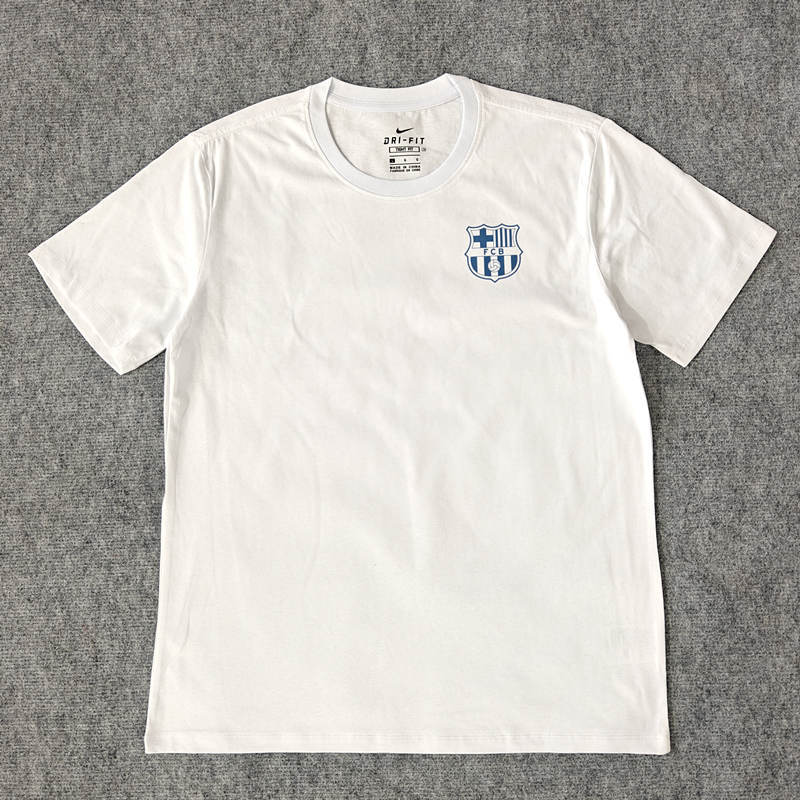 2025-2026 Barcelona White Thailand Soccer T-shirt-LH