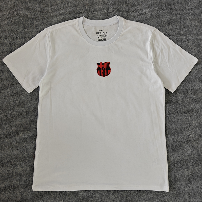 2025-2026 Barcelona White Thailand Soccer T-shirt-LH