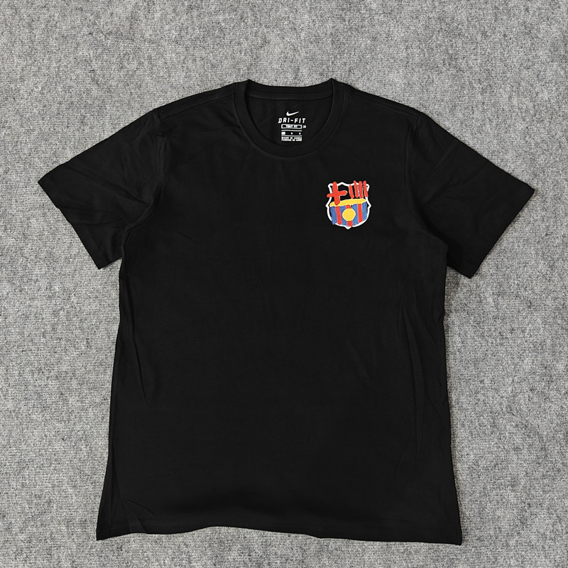 2025-2026 Barcelona Black Thailand Soccer T-shirt-LH