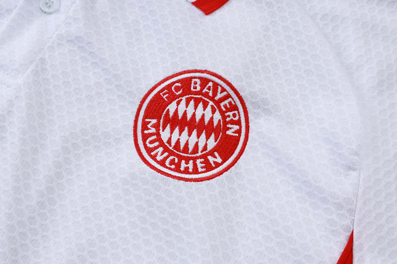 2025-2026 Bayern München White Thailand Soccer Polo Shirts-815