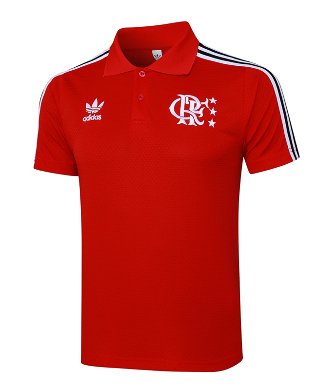 2025-2026 Retro Version Flamengo Red Thailand Polo Shirt-815