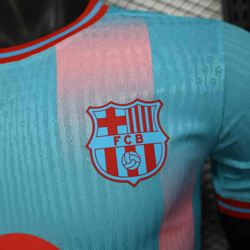 Player Version 2025-2026 Special Version Barcelona Blue Thailand Soccer Jersey AAA-888
