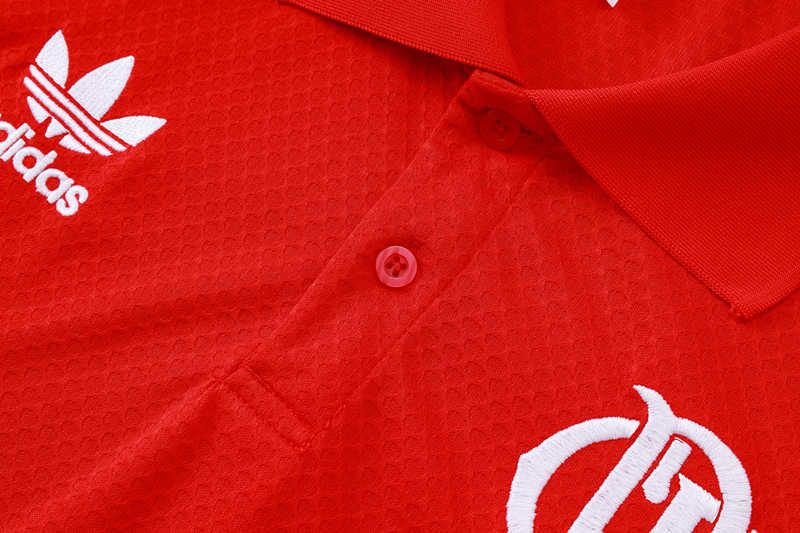 2025-2026 Retro Version Flamengo Red Thailand Polo Shirt-815