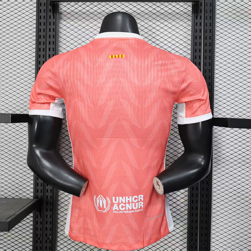 Player Version 2025-2026 Special Version Barcelona Pink Thailand Soccer Jersey AAA-888