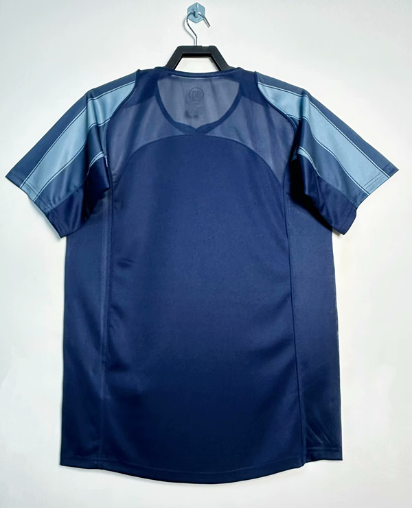Retro Version 2004-2005 Inter Milan 2nd Away Blue Thailand Soccer Jersey AAA-811