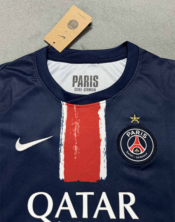 2024-2025 Champion Version One Star Paris SG Home Royal Blue Women Thailand Soccer Jersey AAA-4506
