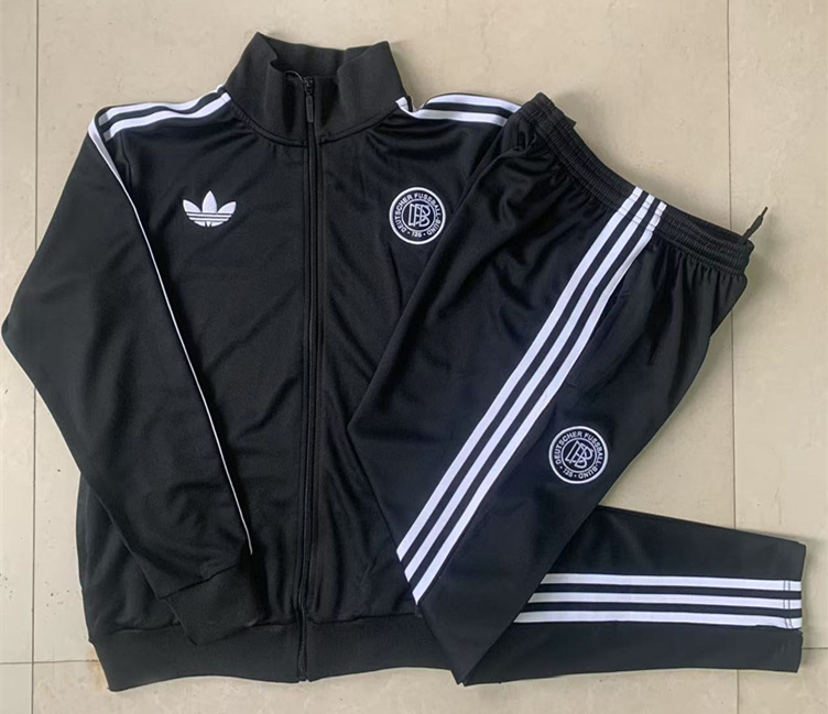 2025-2026 125th Anniversary Edition Germany Black Thailand Soccer Jacket Uniform-815