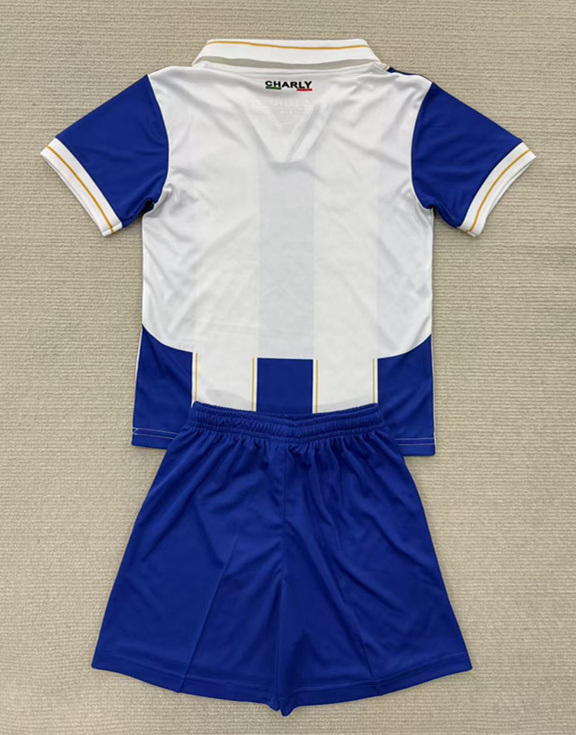 2025-2026 Pachuca Home Blue&White Soccer Uniform-AY