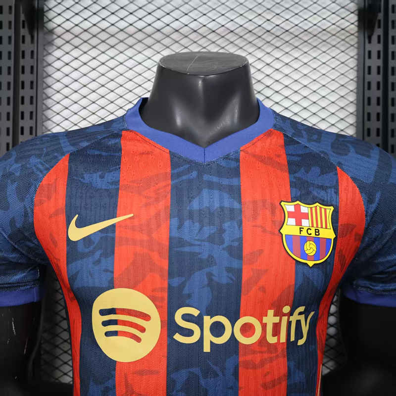Player Version 2025-2026 Special Version Barcelona Red&Blue Thailand Soccer Jersey AAA-888