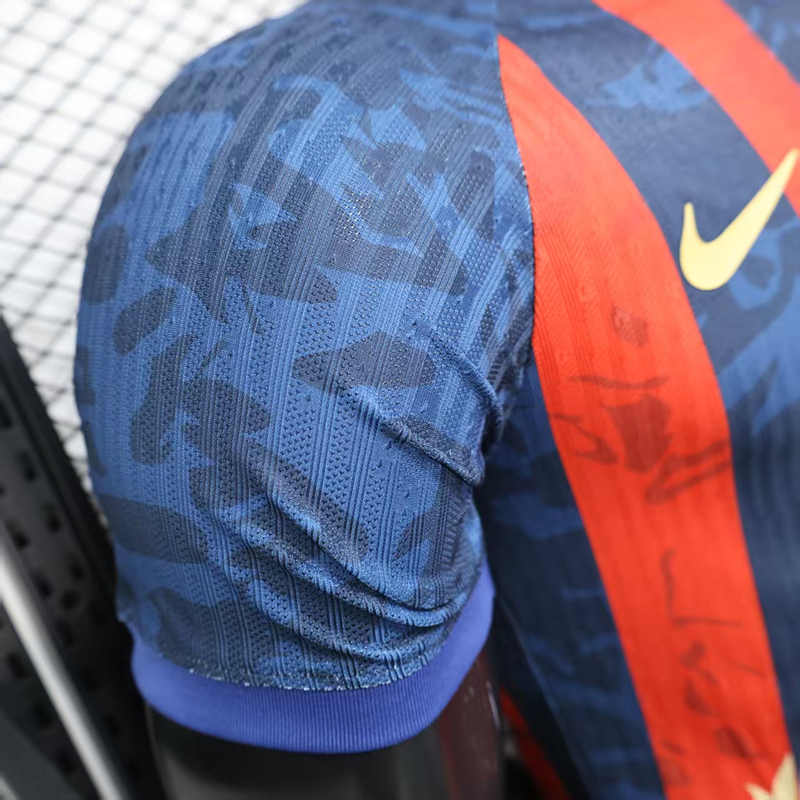 Player Version 2025-2026 Special Version Barcelona Red&Blue Thailand Soccer Jersey AAA-888