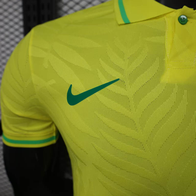 Player Version 2025-2026 Special Version Brazil Yellow Thailand Soccer Jersey AAA-888