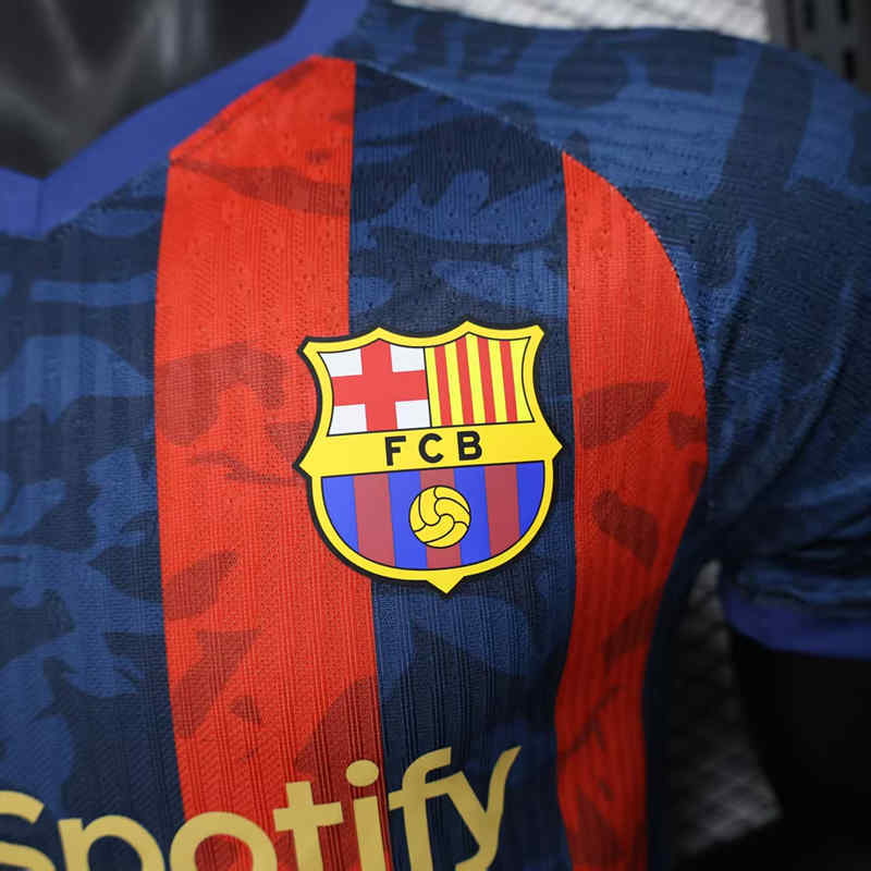 Player Version 2025-2026 Special Version Barcelona Red&Blue Thailand Soccer Jersey AAA-888