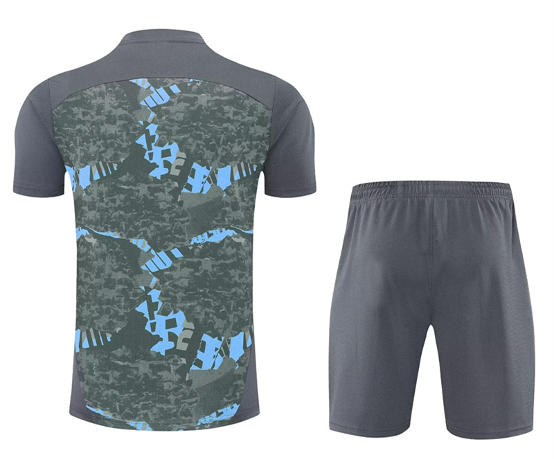 2025-2026 Manchester City Light Grey Thailand Soccer Uniform-4627