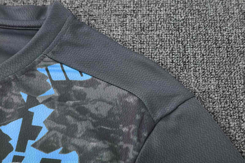 2025-2026 Manchester City Light Grey Thailand Soccer Uniform-4627