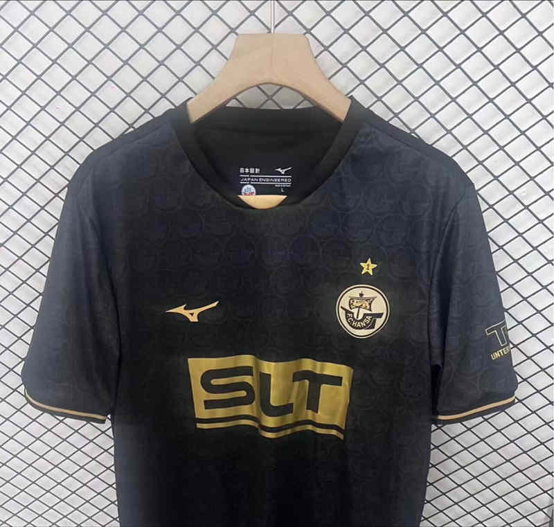 (S-4XL) 2025-2026 Hansa Rostock 3rd Away Black Thailand Soccer Jersey AAA-2044
