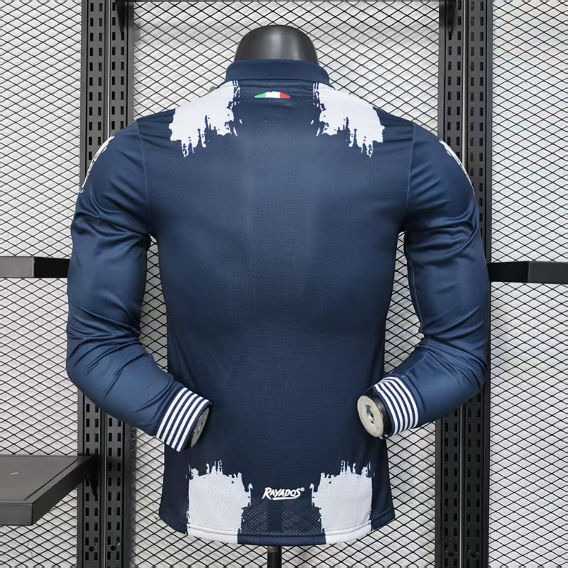 Player Version 2025-2026 Monterrey White&Blue LS Thailand Soccer Jersey AAA-888