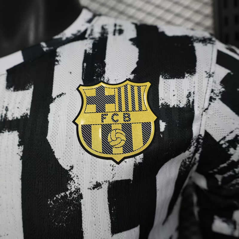 Player Version 2025-2026 Special Edition Barcelona Black&White Thailand Soccer Jersey AAA-888