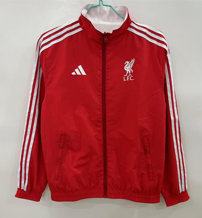 2025-2026 Liverpool Red&White Double-Sided Wear Thailand Trench Coats-0255
