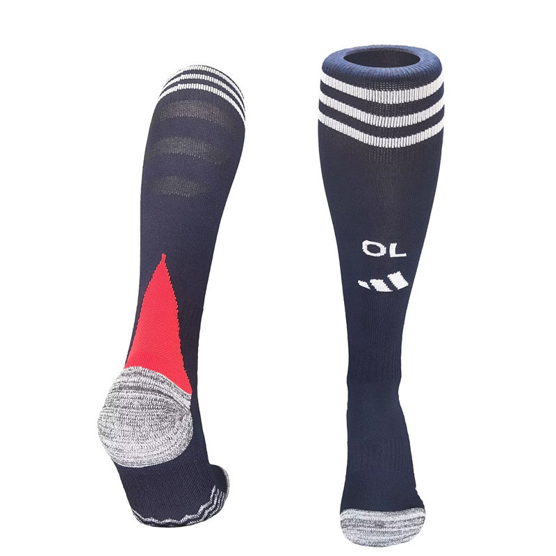 2025-2026 Olympique Lyonnais Home Royal Blue Thailand Soccer Socks