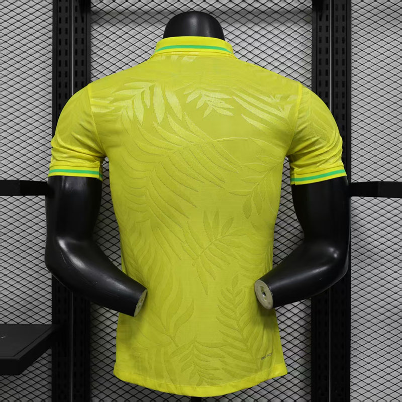 Player Version 2025-2026 Special Version Brazil Yellow Thailand Soccer Jersey AAA-888