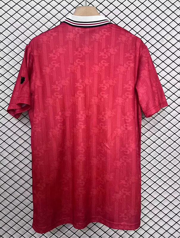 (S-4XL) Retro Version 1997-1998 1. FC Kaiserslautern Home Red Thailand Soccer Jersey AAA-2044
