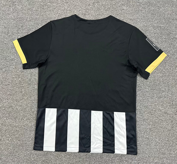 (S-4XL) 2025-2026 Angers SCO Home Black&White Thailand Soccer Jersey AAA-512