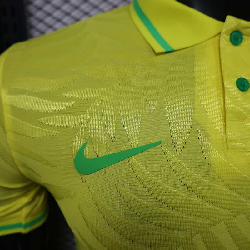 Player Version 2025-2026 Special Version Brazil Yellow Thailand Soccer Jersey AAA-888