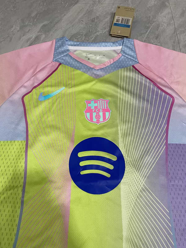 2025-2026 Special Version Barcelona Fluorescent Green Thailand Soccer Jersey AAA-818