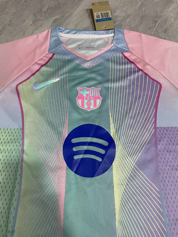 2025-2026 Special Version Barcelona Pink&Green Thailand Soccer Jersey AAA-818