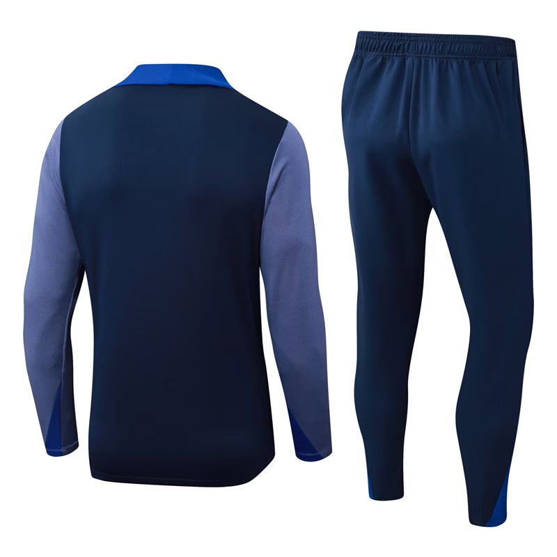 2025-2026 Paris SG Royal Blue Thailand Soccer Tracksuit -411