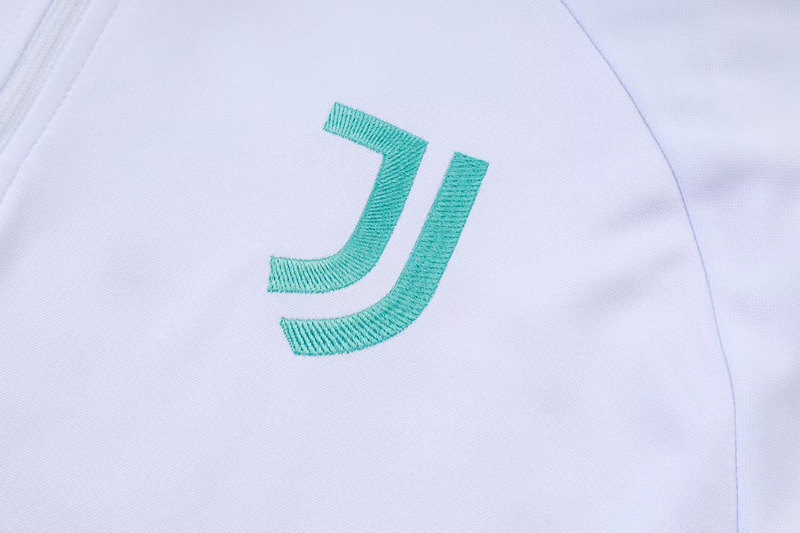 2025-2026 Juventus White Thailand Soccer Tracksuit Uniform-411