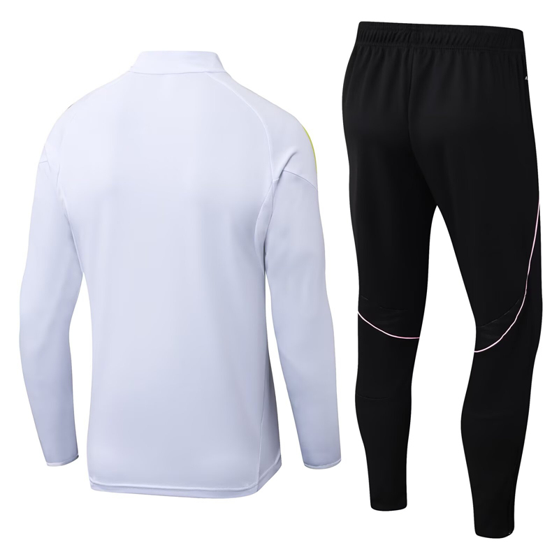 2025-2026 Juventus White Thailand Soccer Tracksuit Uniform-411