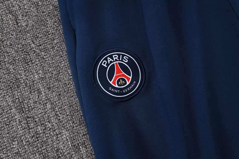 2025-2026 Paris SG Royal Blue Thailand Soccer Tracksuit -411