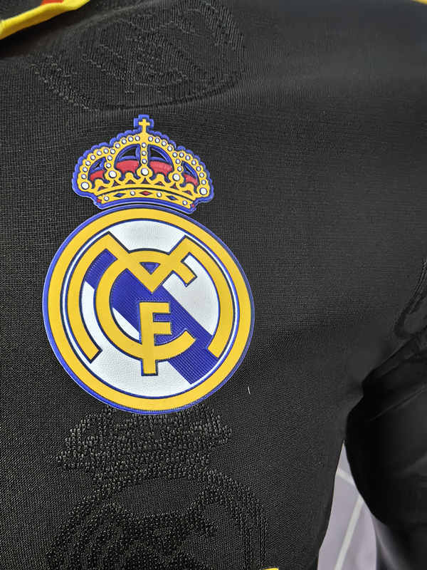 Player Version 2025-2026 Personalized Version Real Madrid Black Thailand Soccer Jersey AAA-1959