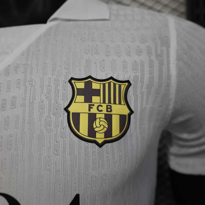 Player Version 2025-2026 Special Version Barcelona White Thailand Soccer Jersey AAA-888