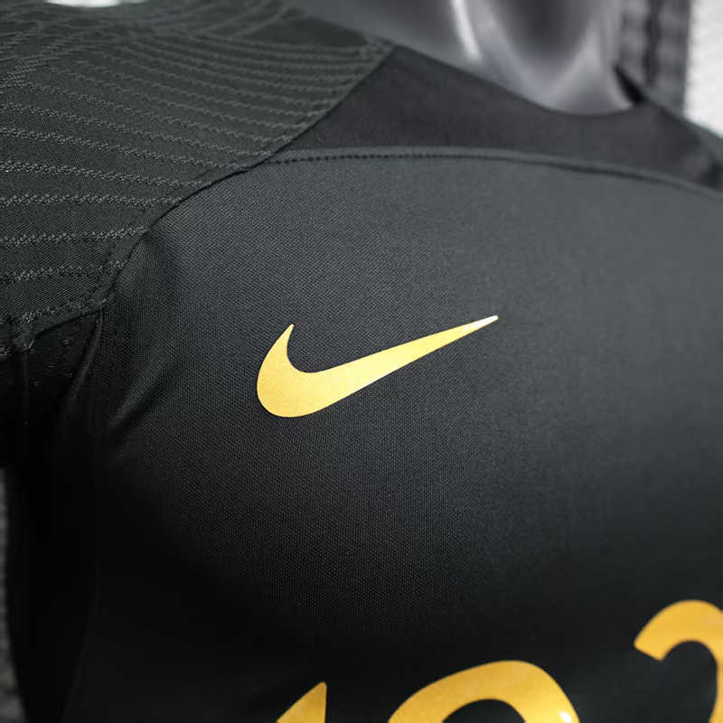 Player Version 2025-2026 Al Ittihad Saudi Black Thailand Soccer Jersey AAA-888